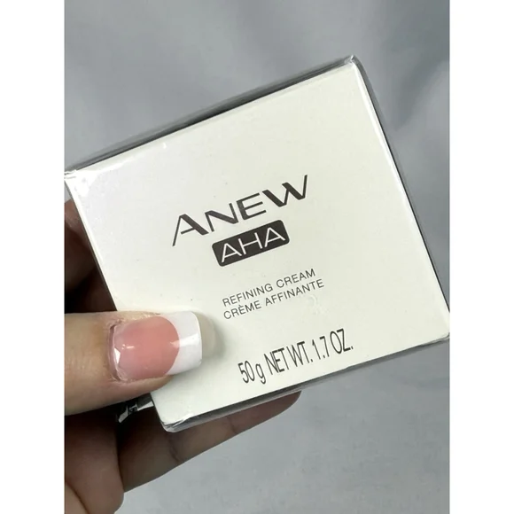 AVON ANEW AHA Refining Cream 1.7 OZ Helps Reduce Fine Lines & Wrinkles NEW - Picture 2 of 7